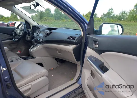 2013 Honda Cr-V Ex-L z USA, uszkodzony, nr VIN 2HKRM4H74DH612361